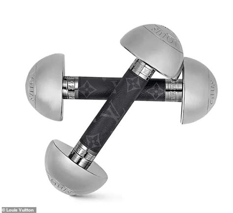 louis vuitton fitness|louis vuitton dumbbells.